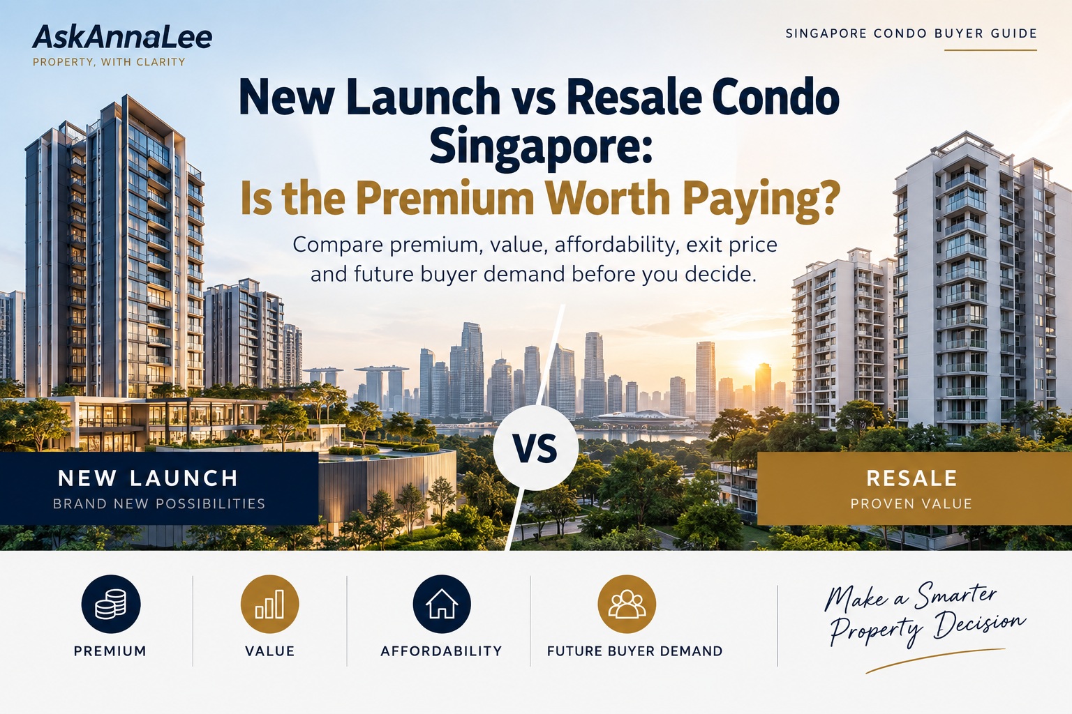 AskAnnaLee-New-Launch-vs-Resale-Condo-Featured-Image New launch versus resale condo Singapore premium comparison