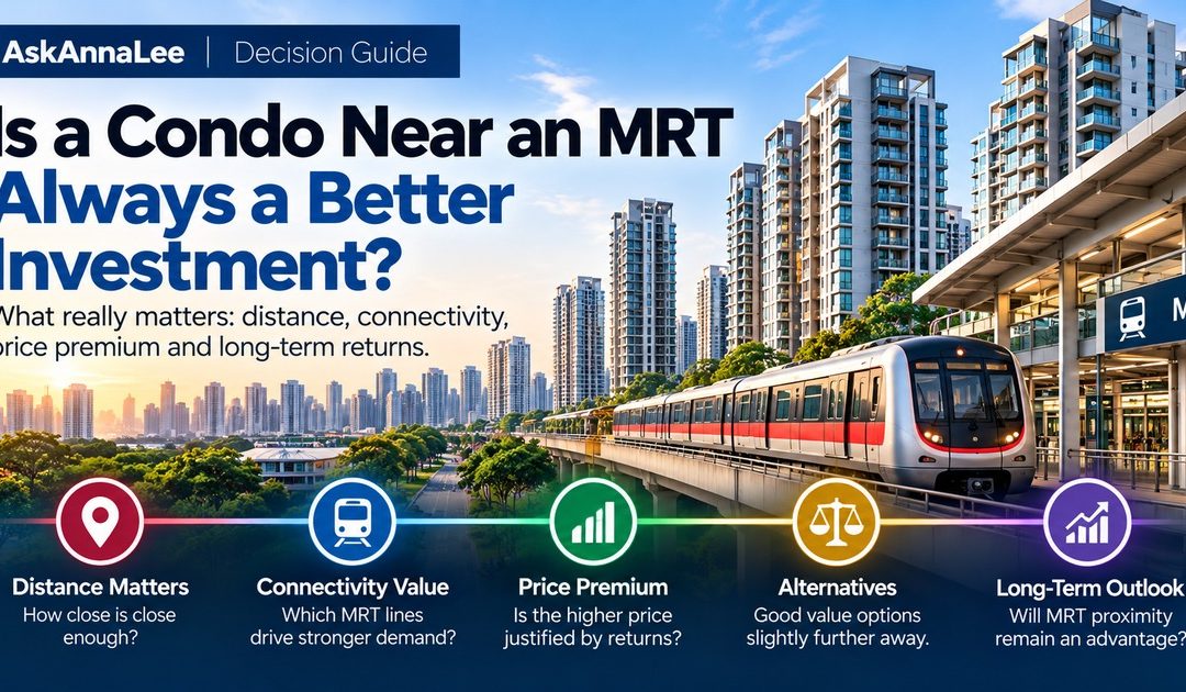 Is a Condo Near an MRT Always a Better Investment?